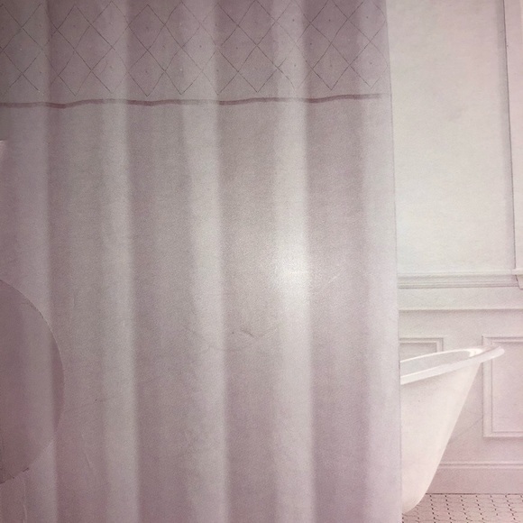 NEW Juicy Couture Shower Courtain & Shower Liner - Picture 6 of 6